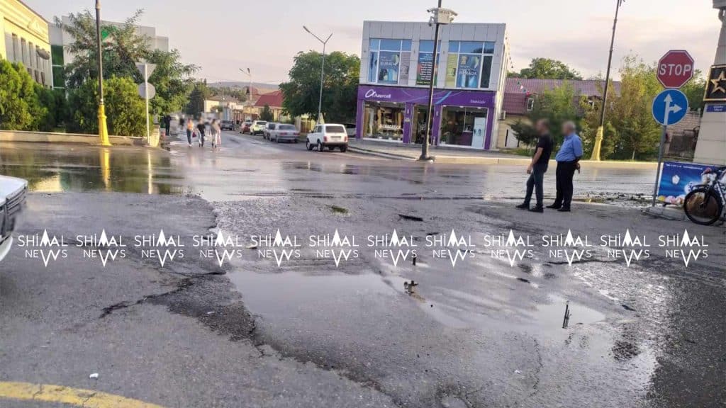 Quba,  su sakinləri susuz qalıb 