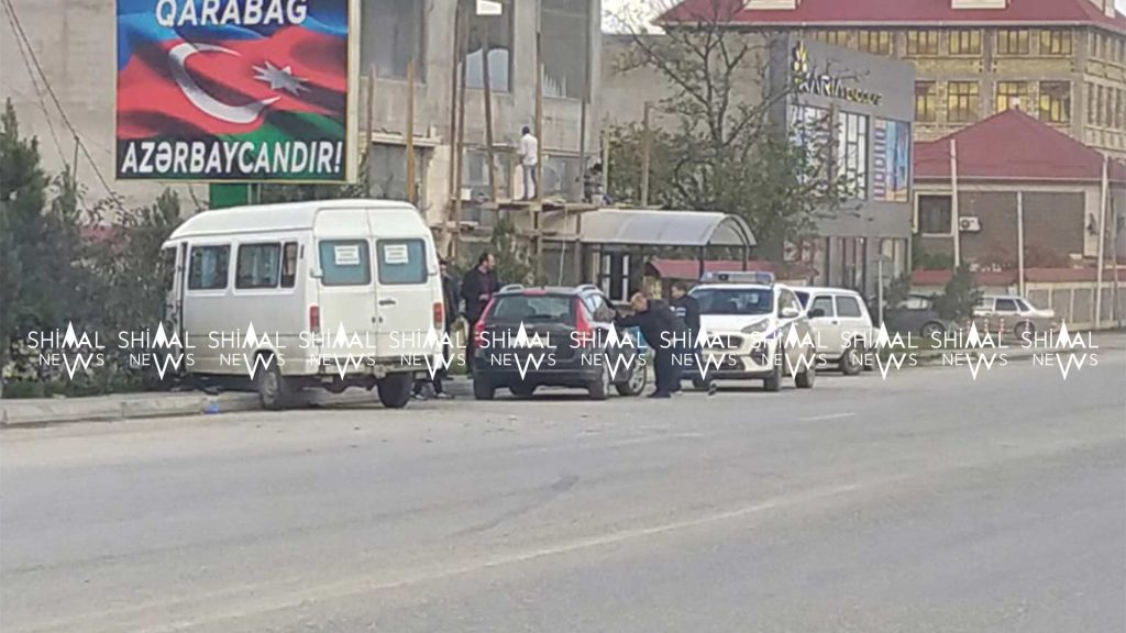 Quba: içərisində sərnişinlər olan “Qazel” qəzaya uğrayıb 