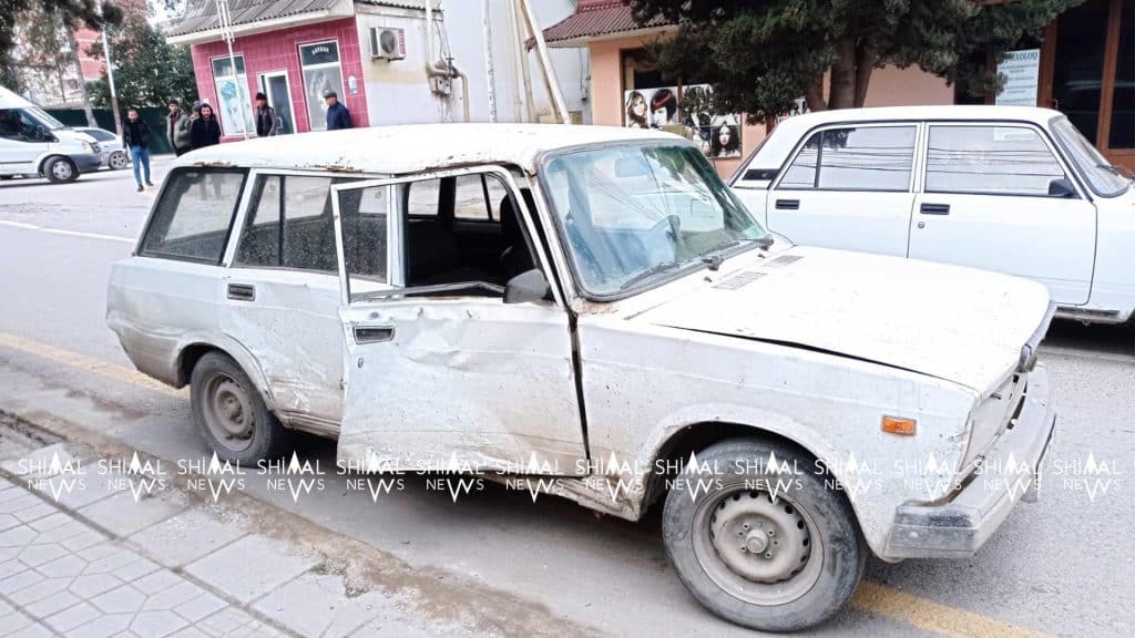 Xaçmazda qəza: “04” və “02” toqquşub