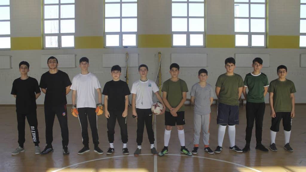 Quba Açıq Əyləncəli Məktəbli Futbol Liqasında 1 dövrənin son oyunları keçirilib