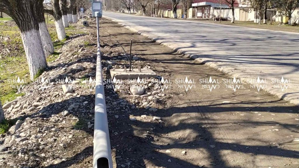 Quba-Bakı yolu: işıqlandırma işləri aparılır