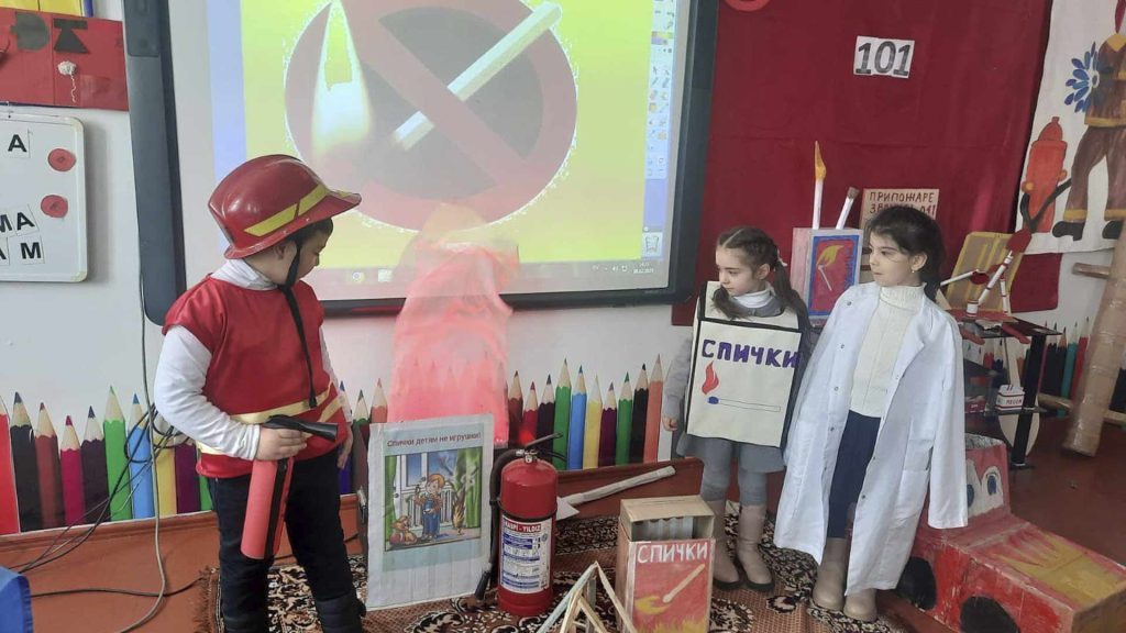 Qusarlı şagirdlər yanğın təhlükəsizliyi qaydaları ilə qeyri-adi formada tanış olublar