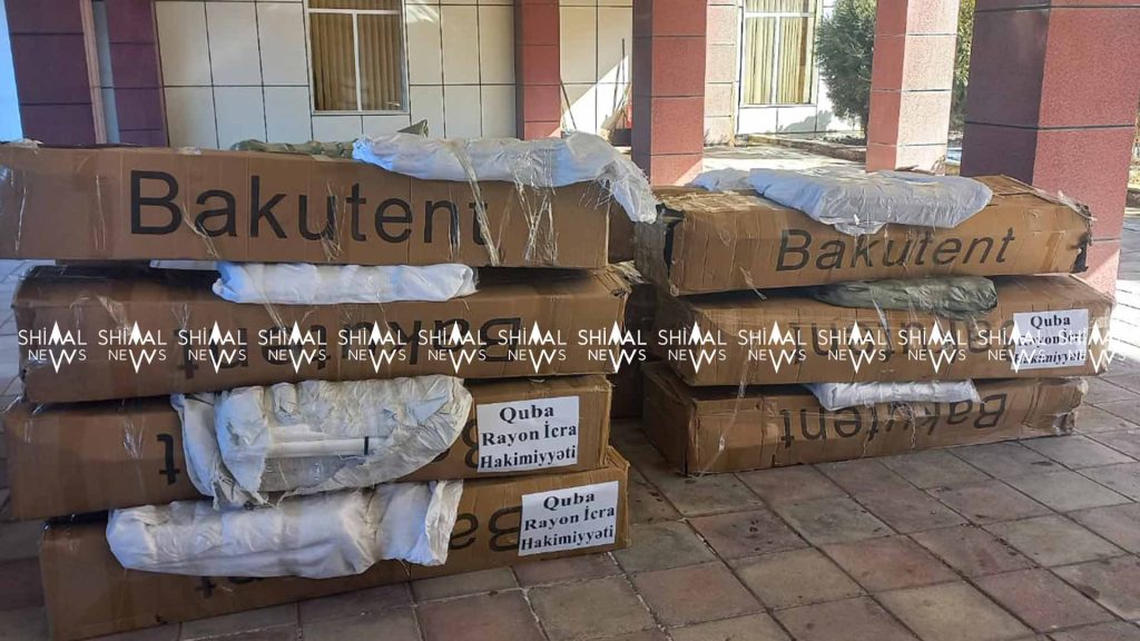 Bü gün Qubadan Türkiyə üçün növbəti yardım göndərilib
