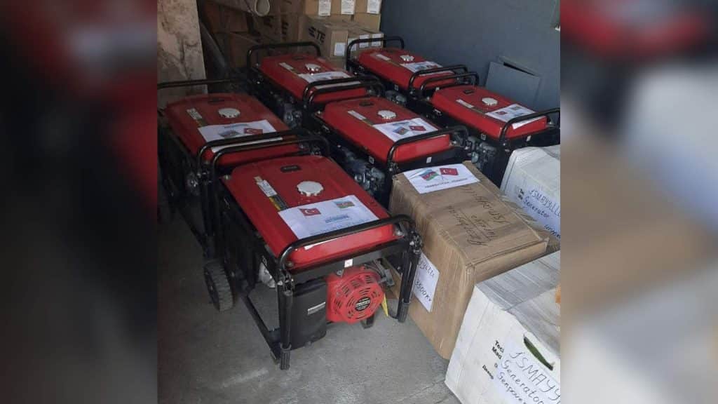 İsmayıllıdan qardaş Türkiyəyə humanitar yardım göndərilib