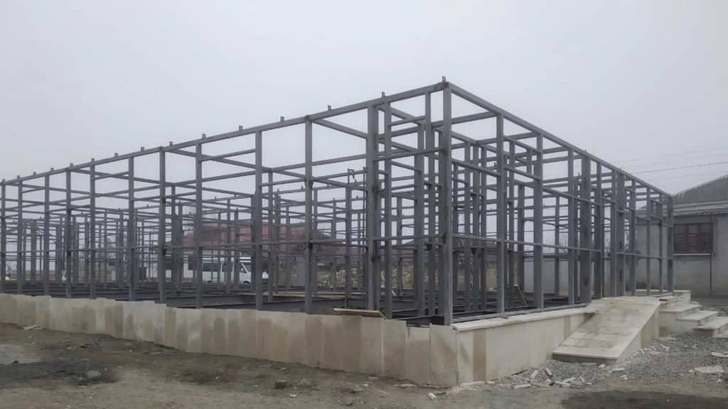 Qusarda modul tipli məktəb quraşdırılır