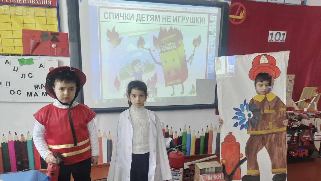 Qusarlı şagirdlər yanğın təhlükəsizliyi qaydaları ilə qeyri-adi formada tanış olublar