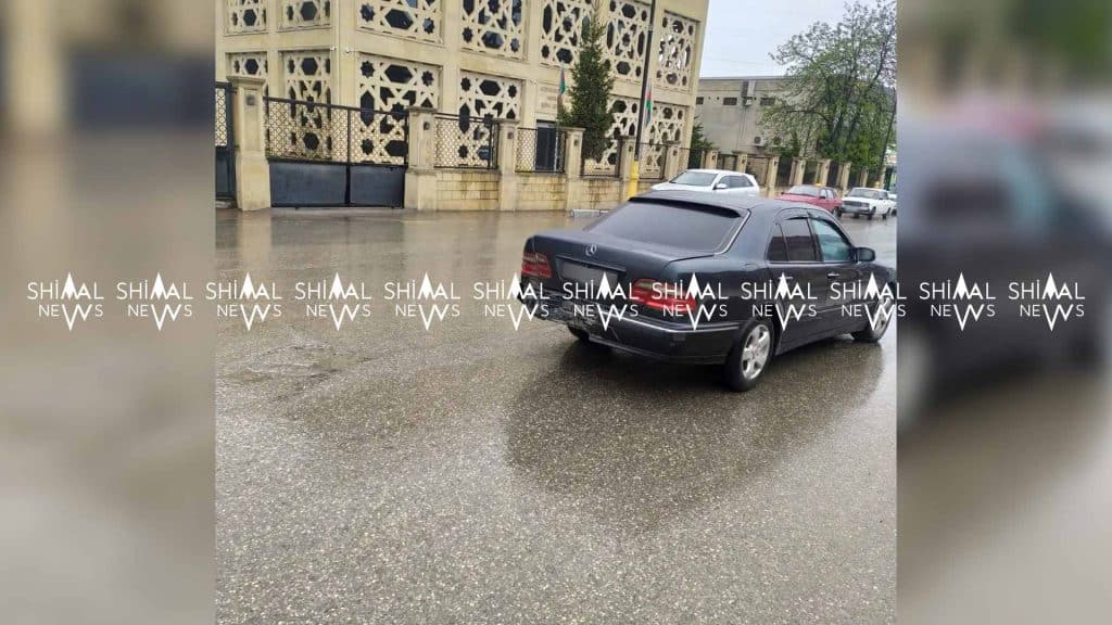 Quba: Beynəlxalq Bankın qarşısında qəza baş verib