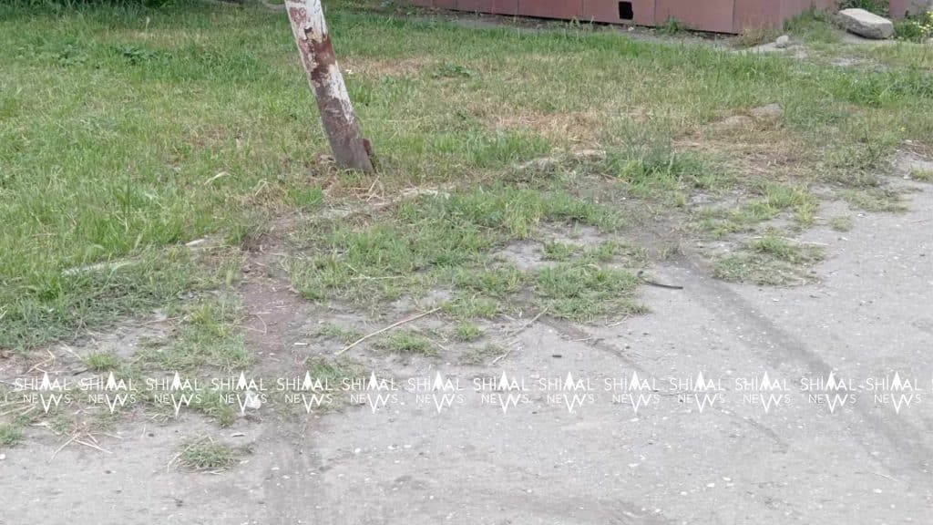 Qubada avtomobil dirəyə çarpılıb