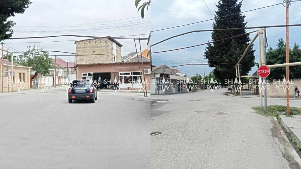 Xaçmazda yol nişanları sürücülərə maneə yaradır