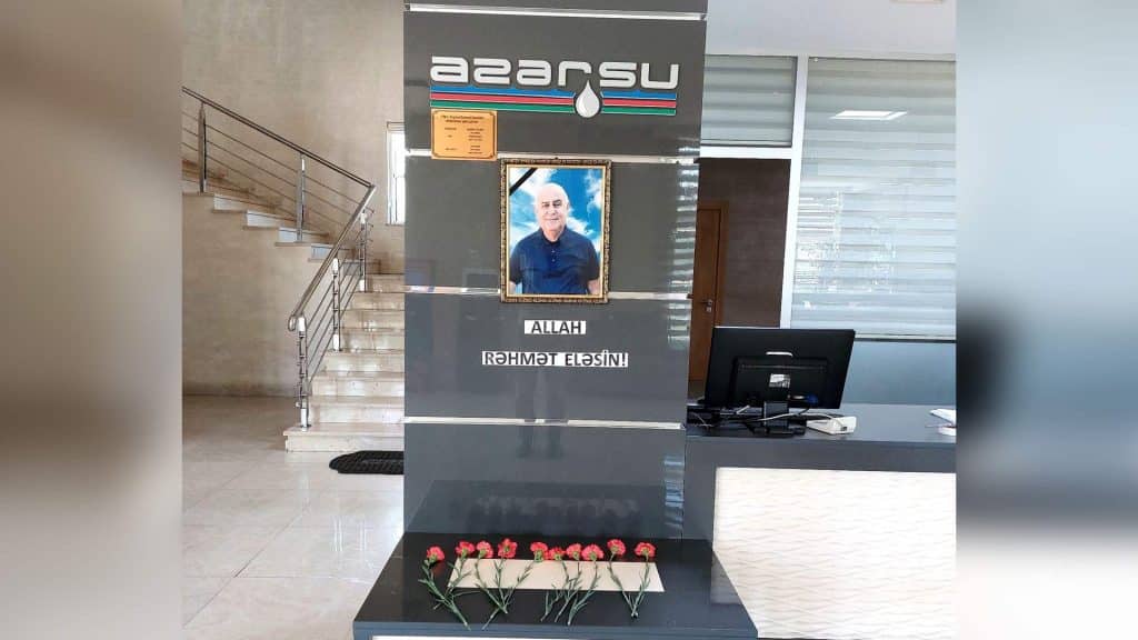 Quba: "Azərsu" ASC-nin yüksək vəzifəli əməkdaşı dünyasını dəyişib
