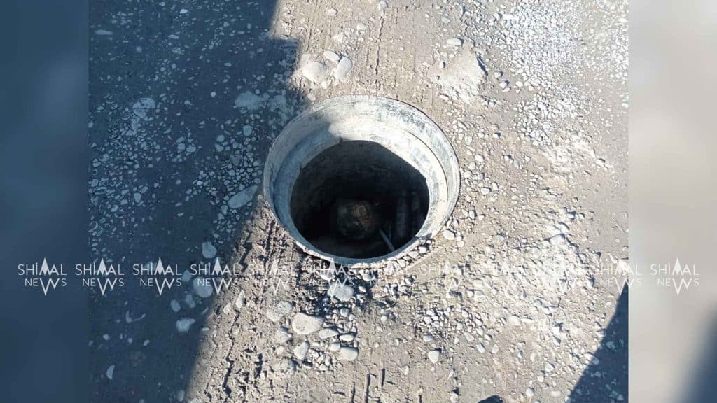 Qubanın Timiryazev qəsəbəsində lükün qapağı tez-tez oğurlanır