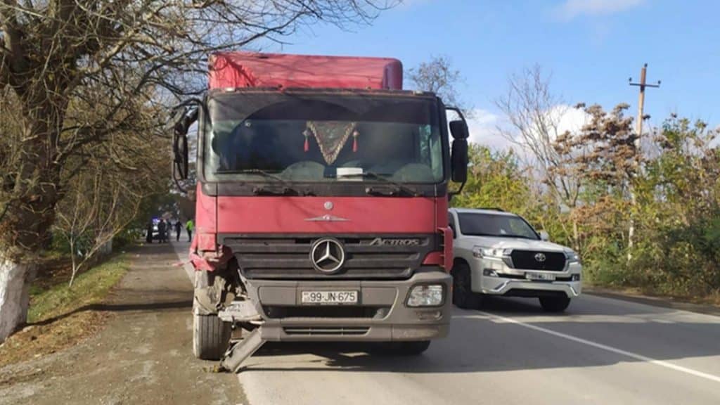 Quba: qəzada 1 nəfər xəsarət alıb