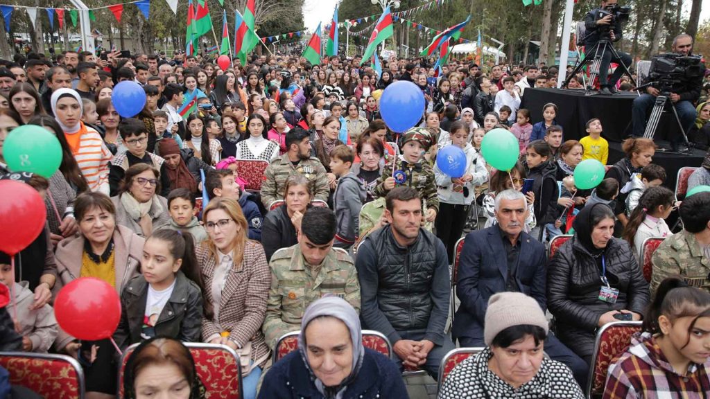 Xaçmazda Zəfər Gününə həsr olunmuş konsert keçirilib