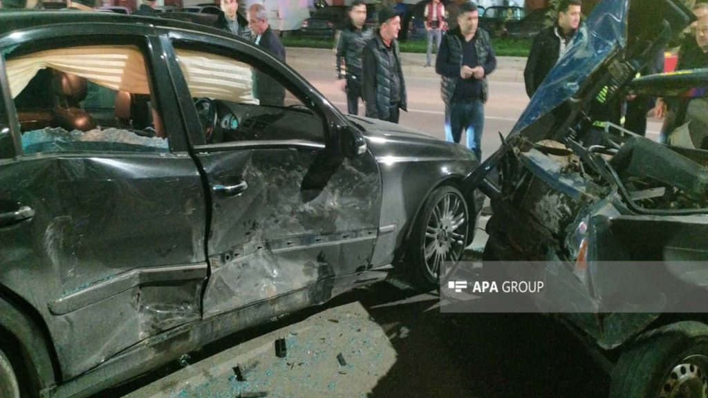 Xaçmaz: Zəncirvari qəzada yaralananlar olub