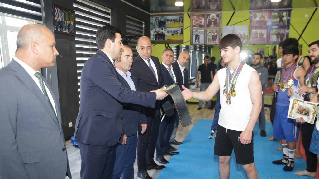 Xaçmaz RİH: “Əhməd” İdman Klubunda idmançılarla görüş keçirilib