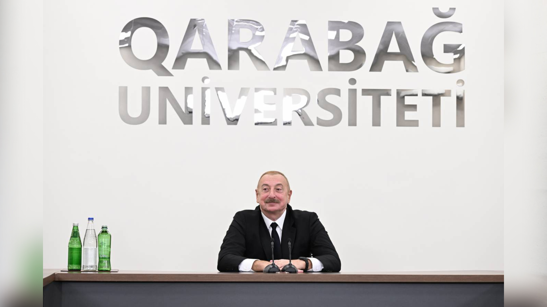 Xankəndidə Qarabağ Universitetinin açılışı olub