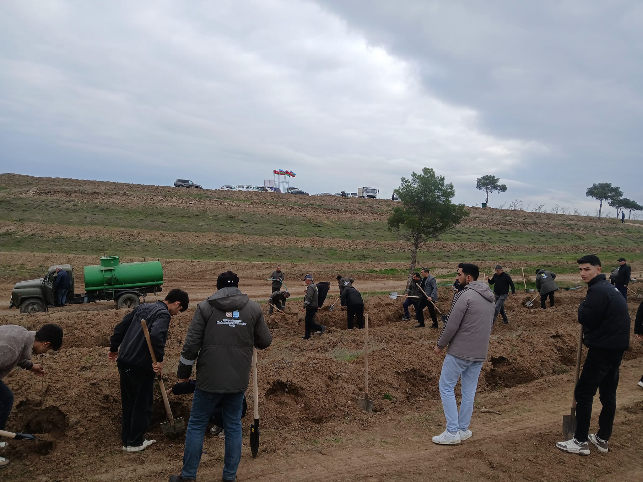 Siyəzənlilər iqlim fəsadlarına qarşı tədbir görürlər