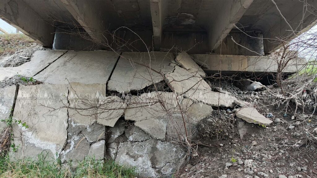 Xaçmazın Xaspoladoba kəndi ərazisində körpü