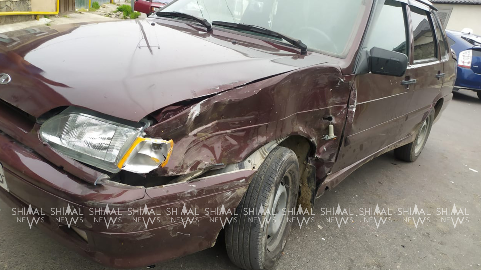 Qubada zəncirvari qəza - Səbəbkar hadisə yerindən qaçdı