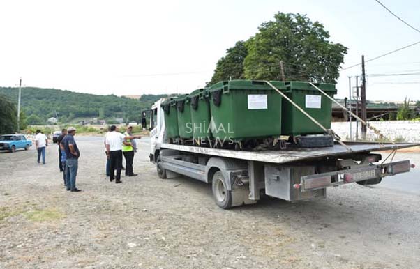 Quba rayonunun Alpan və Qəçrəş kəndlərində "Turizm əhəmiyyətli kəndlərdə məişət tullantılarının idarəolunmasına dəstək" layihəsi icra olunur