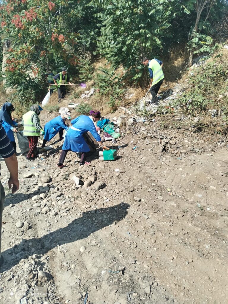 Qusarda təmizlik aksiyası keçirilib