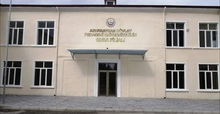 Quba: ADPU-in rayon filialında təmir-bərpa və quruculuq işləri gedir