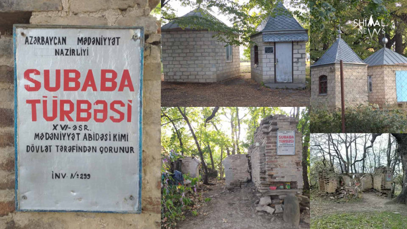 Qubada erməni vandalizmi: Səfəvi sərkərdəsinin türbəsi