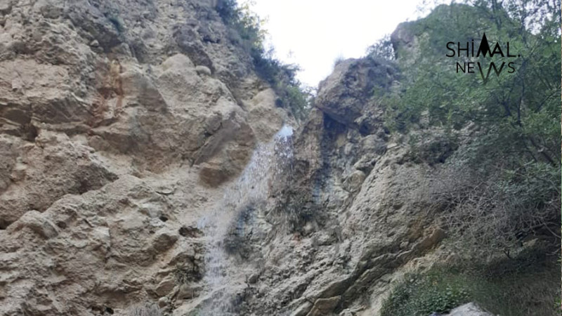 Qubada Afurca şəlaləsi quruyur