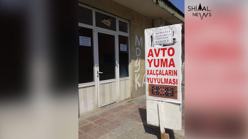 Xaçmazda moyka xeyriyyə ilə şəhidləri yad edir