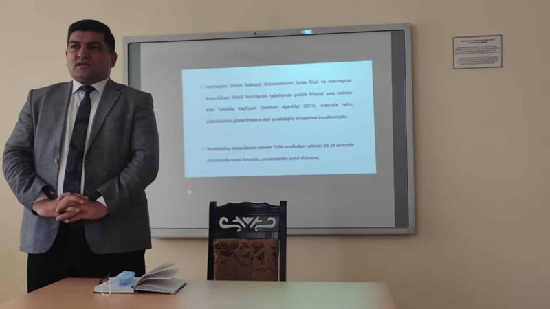 Quba: ADPU-də ekspertlər təlim keçirəcək