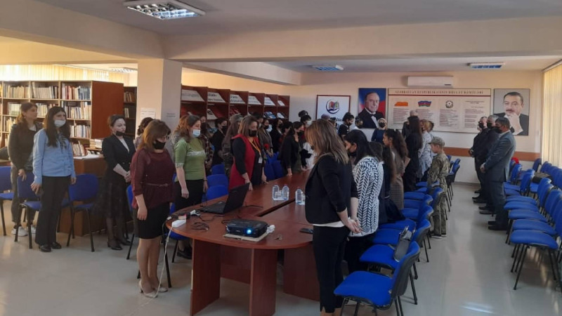 Qusarın Mərkəzi Kitabxanasında tədbir keçirilib