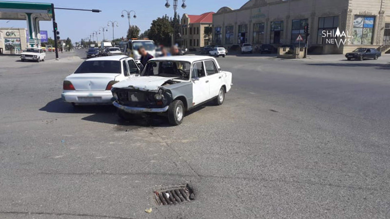 Quba: Heydər Əliyev prospektində qəza baş verib