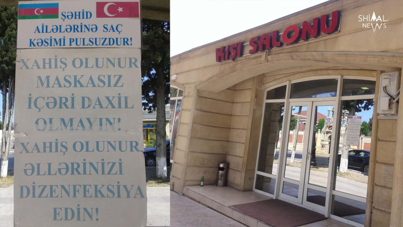 Xaçmazda şəhid ailələrinə pulsuz xidmət göstərilir
