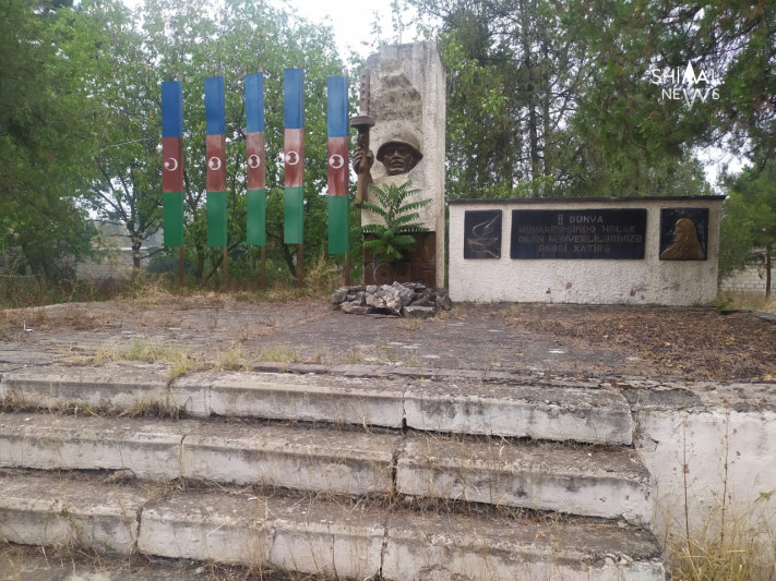 Qubada II Dünya müharibəsi iştirakçılarının xatirəsinə ucaldılmış park baxımsız qalıb
