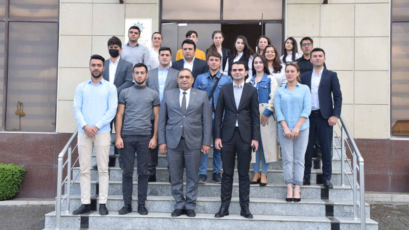 Qubada YAP Gənclər Birliyinin sədri görüş keçirdib