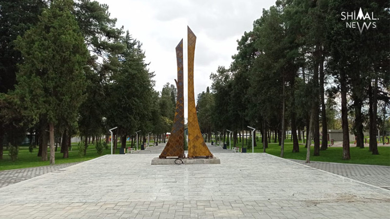 Xaçmazın Zəfər parkında tamamlama işləri başa çatır