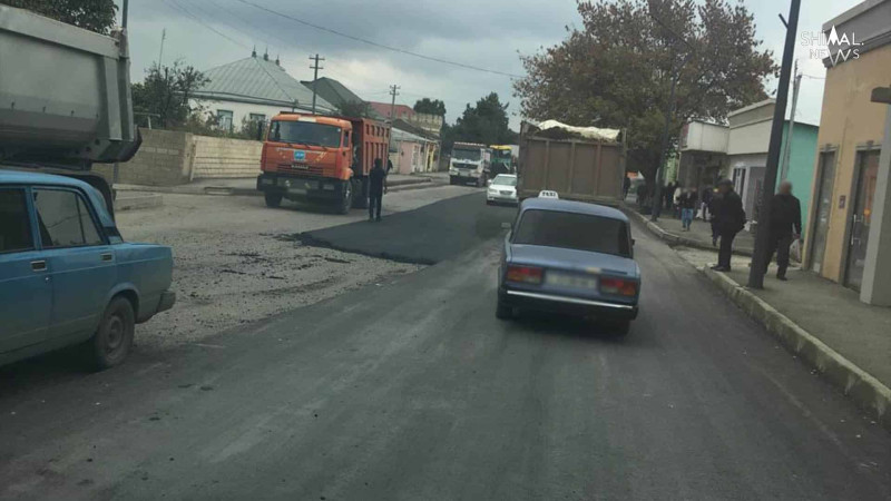 Xudatın mərkəzi yollarında sıxlıq var