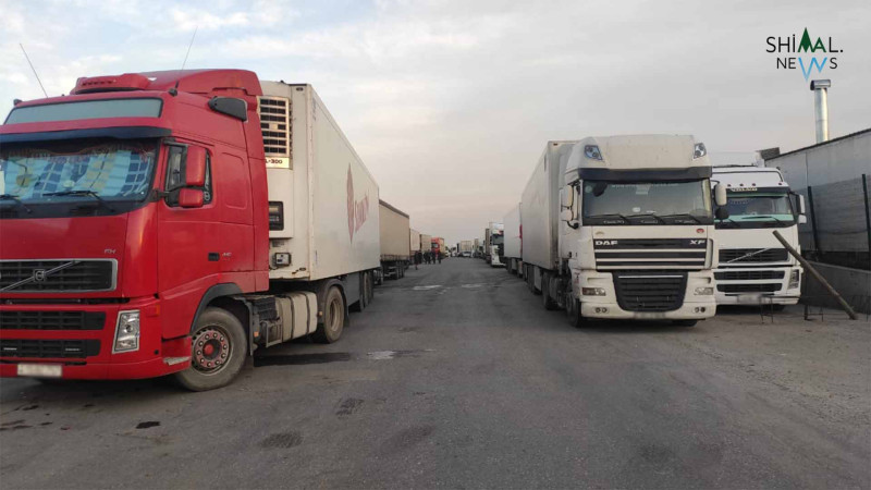 Şimal: Samur gömrük postunda sıxlıq var