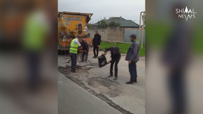 ShimalNews işıqlandırdığı asfalt məsələsi-nin həlli davam edir