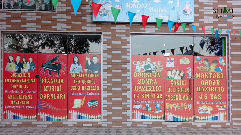 Xaçmazda Məktəbə Dəstək Mərkəzi xeyriyyə ilə məşğuldur