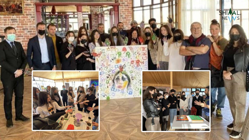 Şimalda gənc rəsm sevənlər 3-cü ART Zone simpoziumuna qatılıblar