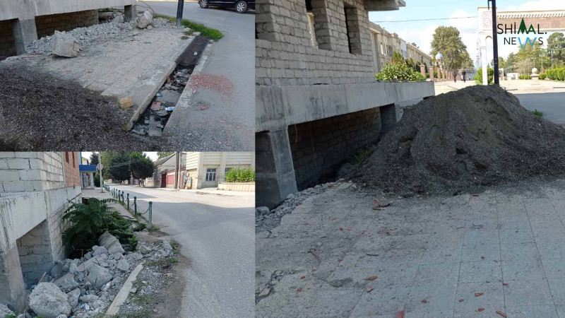 Xaçmazda piyadalar təklükə ilə üzləşir