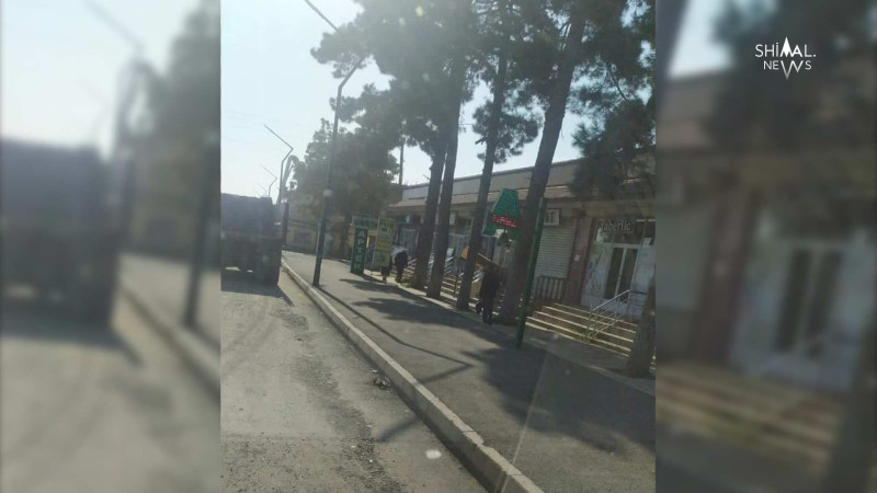 Xudatın mərkəzində səkilər bərpa edilib