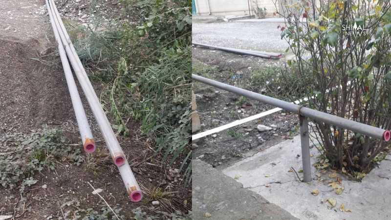 Xaçmazda qaz xəttləri qış qabağı yenilənir