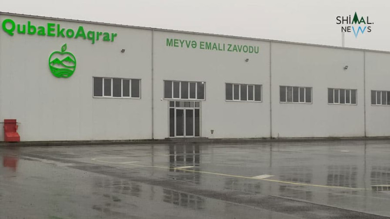 Qubada sok zavod fermerlərdən alma alır