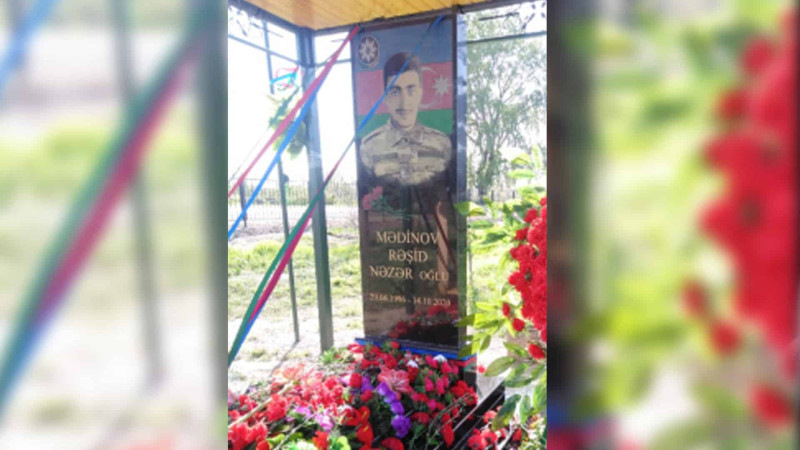 Xaçmazda şəhidin anım mərasimi keçirilib