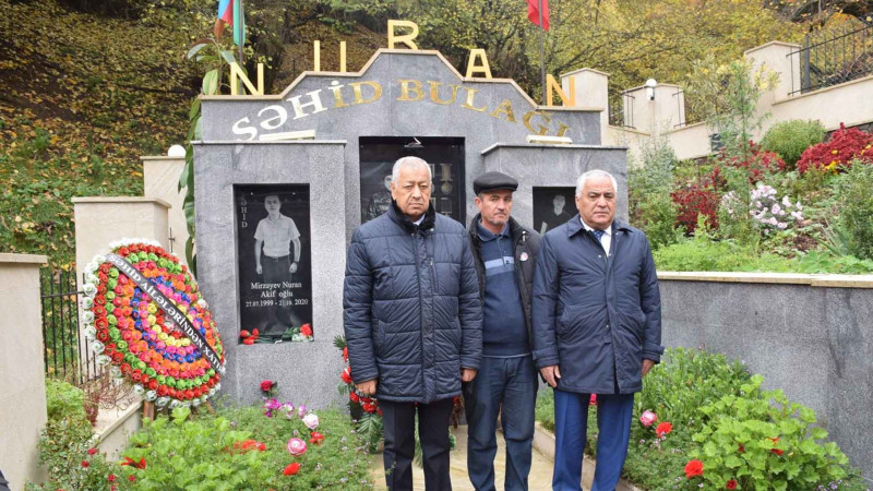 Qubada şəhidin xatirəsi anılıb