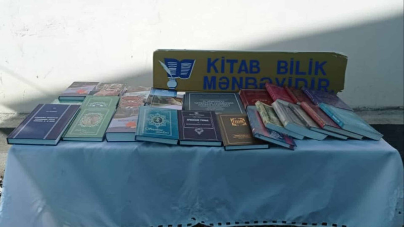 Xaçmazda ədəbiyyat sərgisi keçirilib