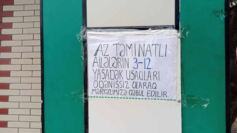 Xaçmazda aztəminatlı ailələrin uşaqları pulsuz təhsil ala bilərlər
