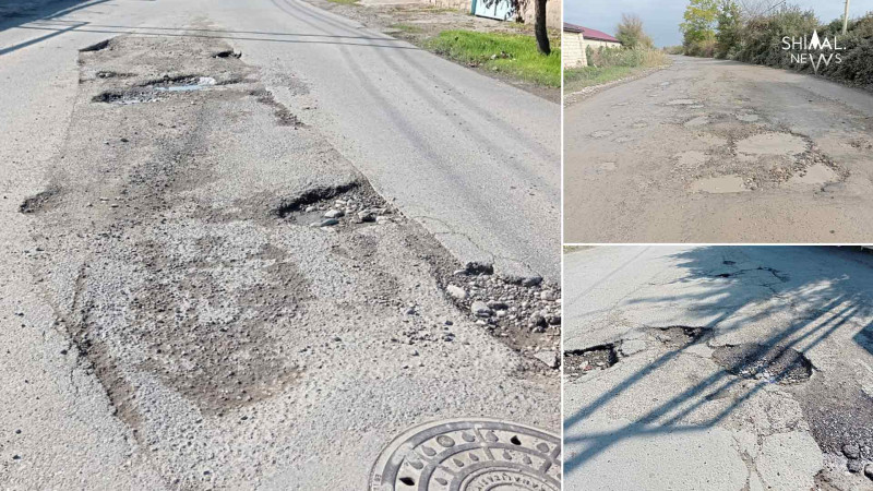 Xaçmazlı sürücülər: yol təmirdən öncəki hala qayıdıb